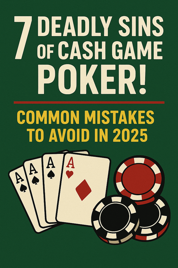 Cash game poker mistakes | Let’s Go Poker
